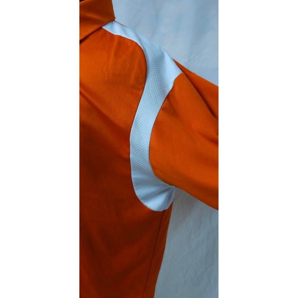 Russel Athletic Dri Power Mens XL Orange White Embroidered Logo Polo Shirt - Picture 14 of 16